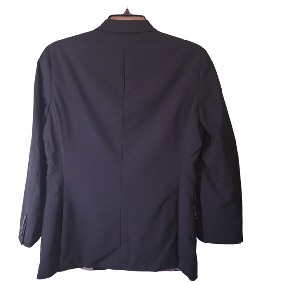 Hugo Boss Jacket Mens 36/S Black Wool Officewear Party Suit Coat - Picture 2 of 9